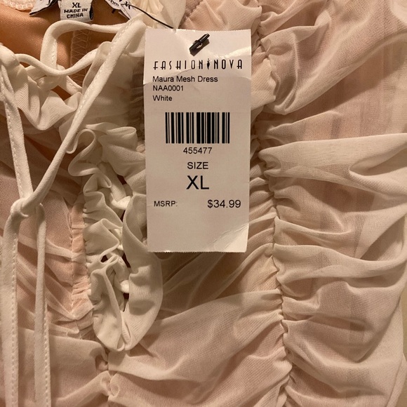 Fashion Nova Maura Mesh Dress New with Tags - Picture 4 of 4